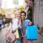 One Night UK City Break for Two - Two Women with Shopping Bags